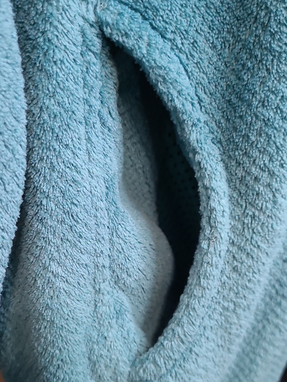 Patagonia Teal Fleece Pullover with Kangaroo Pocket size XL - Picture 4 of 8